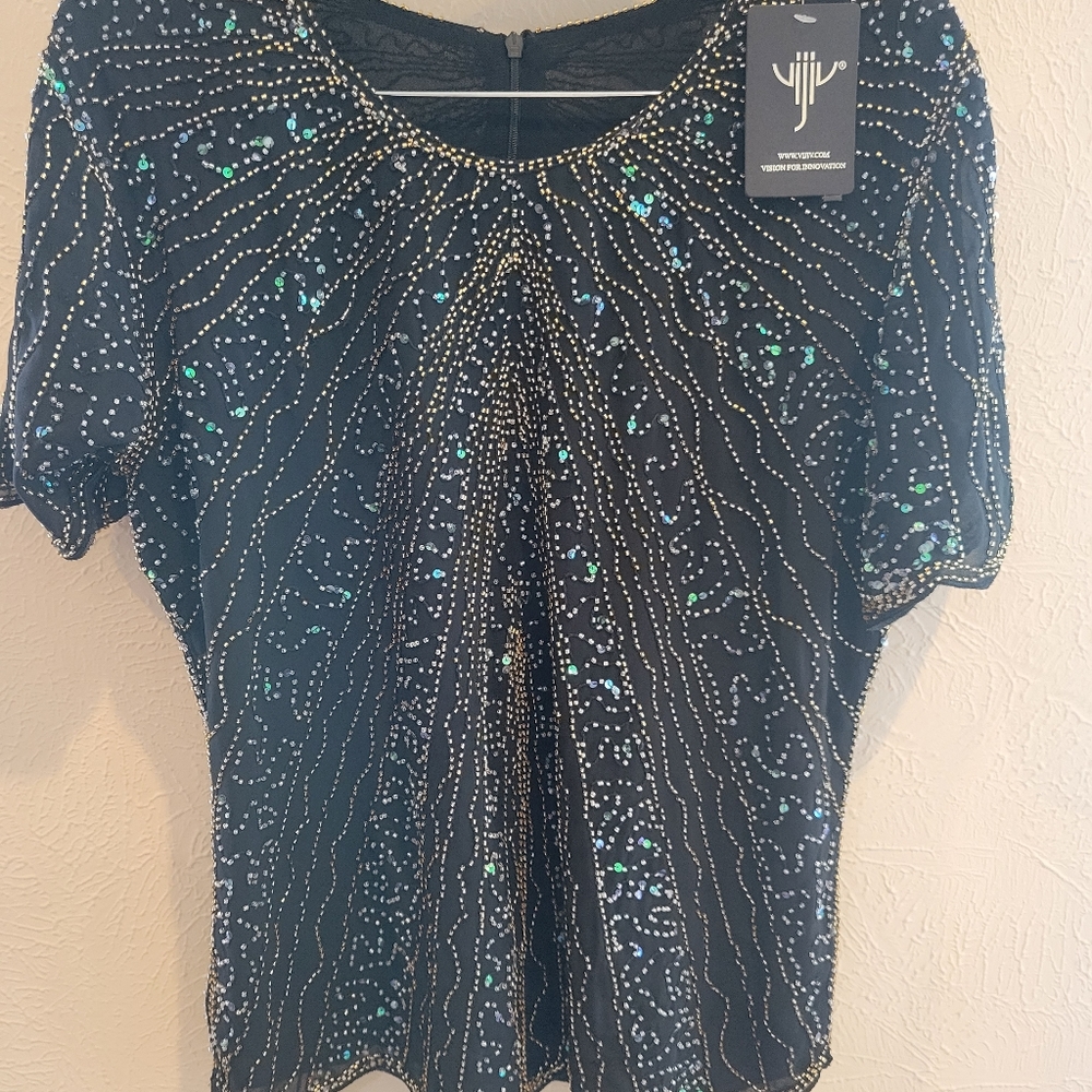 Vision for Innovation Beaded Shirt